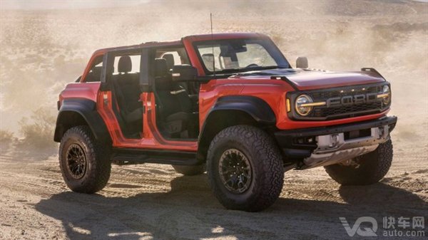 美版“坦克300”、Jeep牧马人最强对手！福特Bronco Raptor正式亮相 