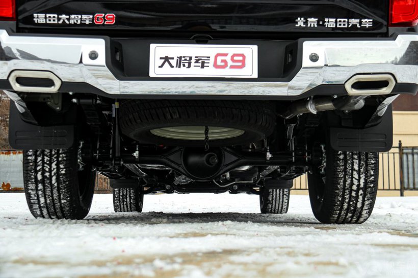 双百基因加博格华纳四驱 无惧-20℃冰雪挑战 试驾福田皮卡大将军G9