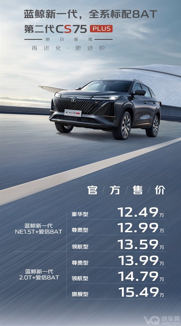 ȫϵ8AT ڶCS75 PLUSУ12.49-15.49Ԫ
