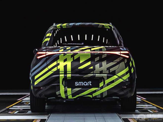 smart首款电动SUV有望4月亮相 国产版12月交付