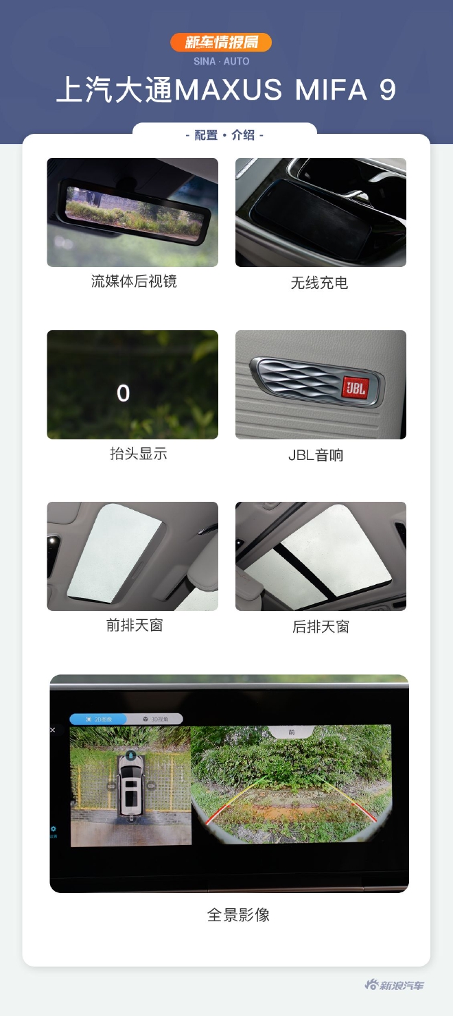 第三排宽敞 试驾上汽大通MAXUS MIFA 9