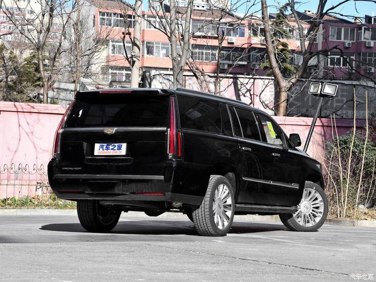 凯迪拉克(进口) 凯雷德ESCALADE 2017款 6.2L ESV铂金版加长型